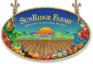 Sun Ridge Farms Organic & Natural Foods Sign